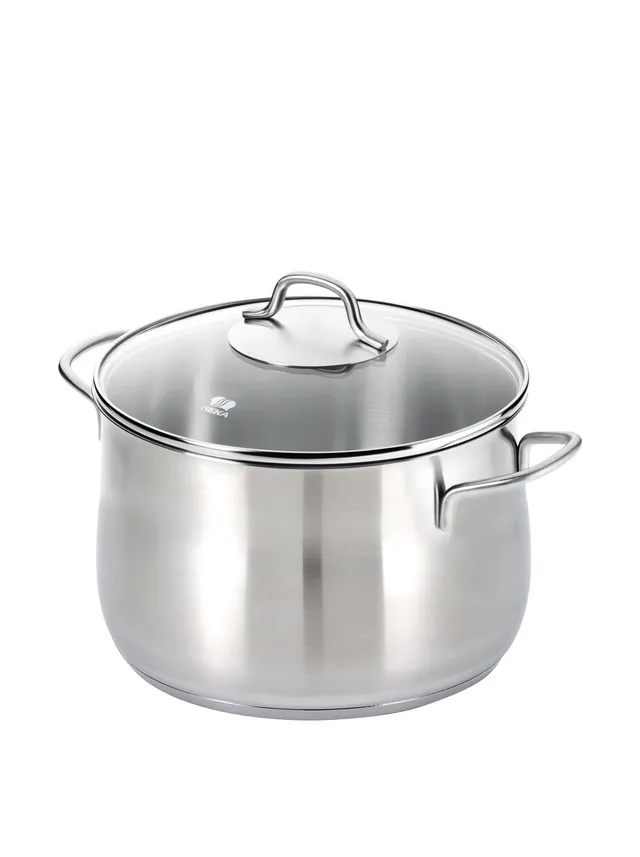 beka-royal-traiteur-12373244-faitout-24-cm-7-litres-en-acier-inoxydable-avec-cou image 1