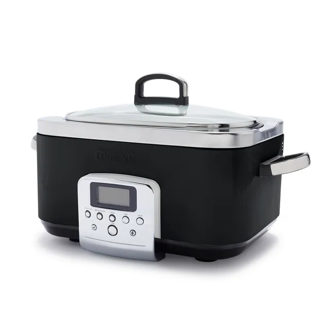 greenpan-slowcooker-6l-noir-mijoteuse-lectrique-6-litres-avec-fonction-saisie-pu image 1