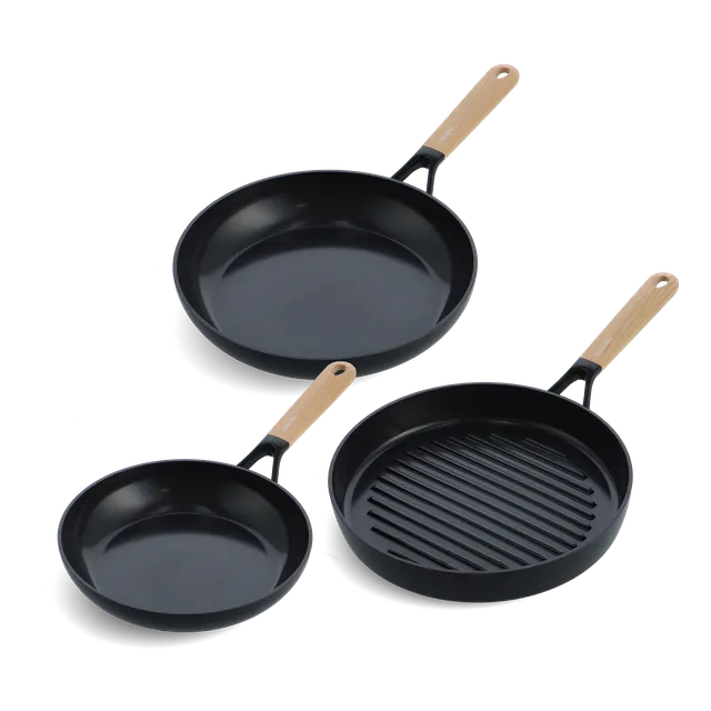 greenpan-eco-smartshape-set-3-pi-ces-light-wood-casseroles-antiadh-sives-durable image 1