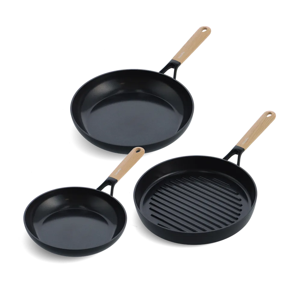 greenpan-eco-smartshape-set-3-pi-ces-light-wood-casseroles-antiadh-sives-durable image 1