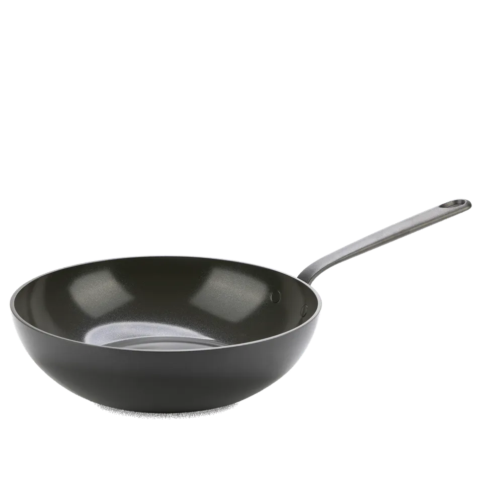 greenpan-craft-wok-acier-carbone-inspir-rev-tement-c-ramique-thermolon-sans-pfas image 1