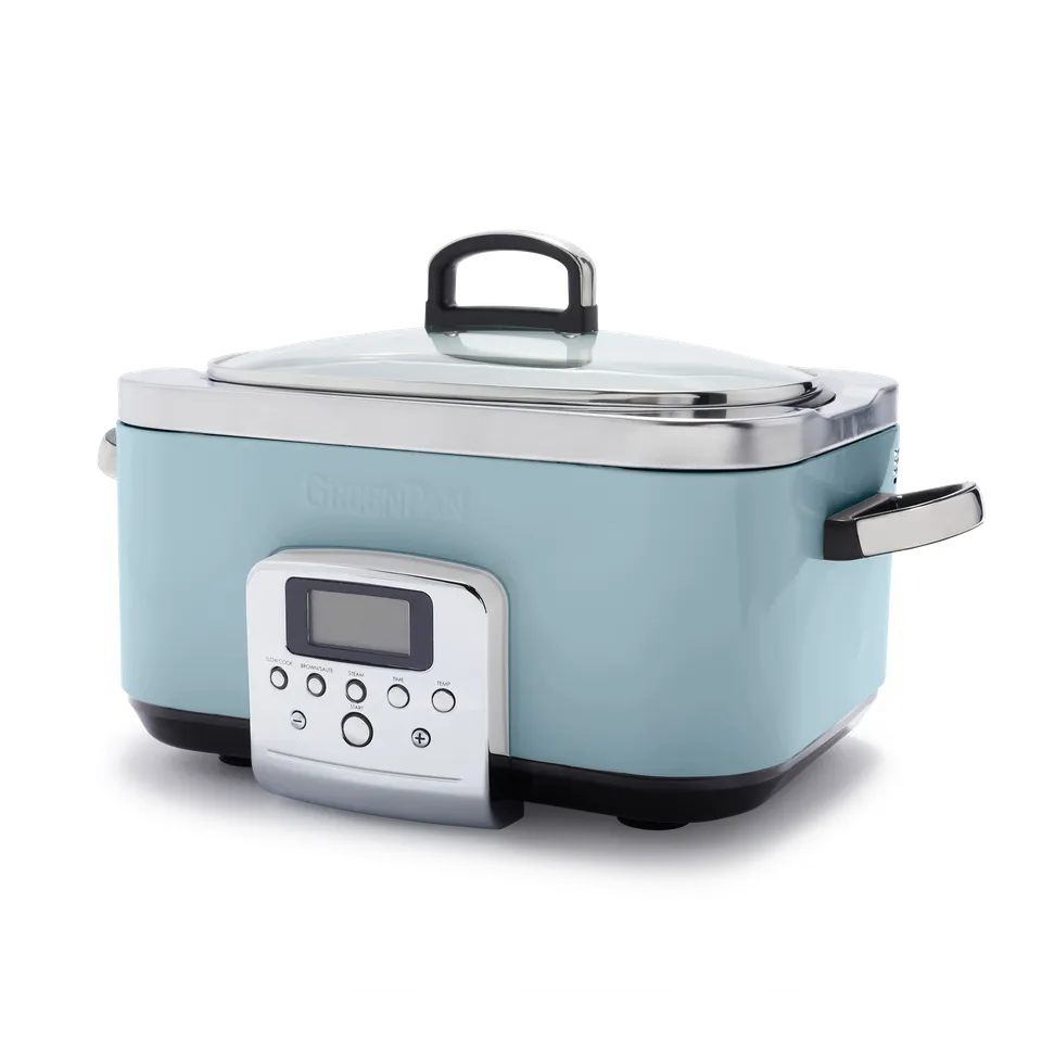greenpan-slowcooker-blue-haze-6l-cuve-en-c-ramique-sans-pfas-mijotage-longue-dur image 1