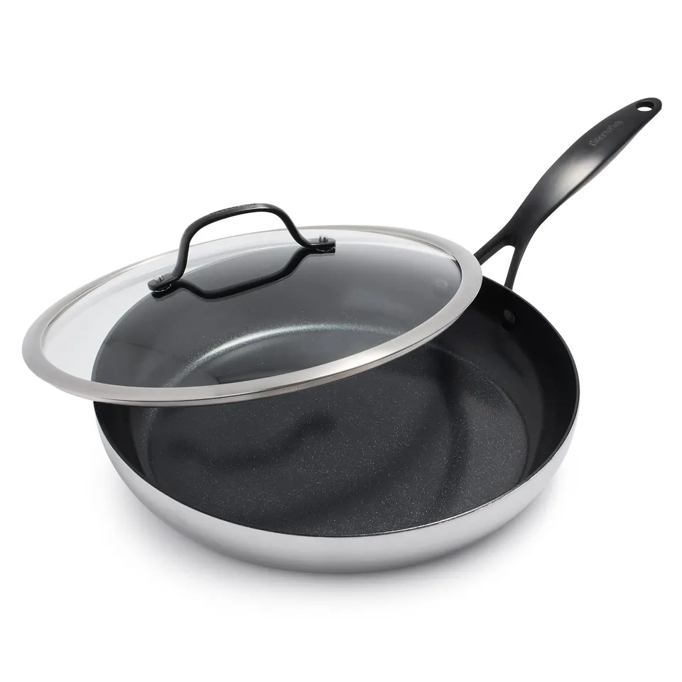 greenpan-venice-pro-noir-po-le-frire-30-cm-rev-tement-c-ramique-thermolon-infus- image 1