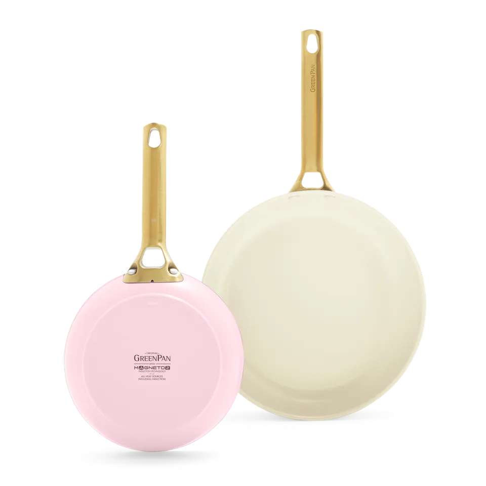 greenpan-padova-reserve-pink-set-de-2-po-les-20-26-cm-rev-tement-c-ramique-premi image 1