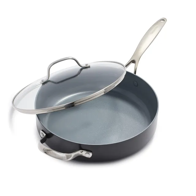 greenpan-valencia-pro-sauteuse-en-c-ramique-anodis-e-dure-28-cm-4-2-l-avec-couve image 1