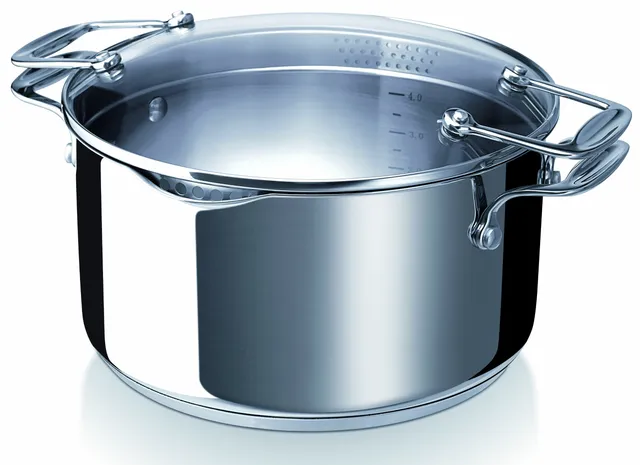 beka-chef-pratique-faitout-20-cm-inox-18-10-avec-couvercle-verre-passoire-3-3-l image 1