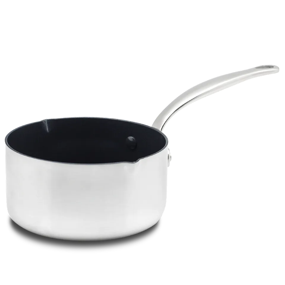 greenpan-barcelona-evershine-casserole-avec-2-becs-verseurs-acier-inoxydable-3-c image 1