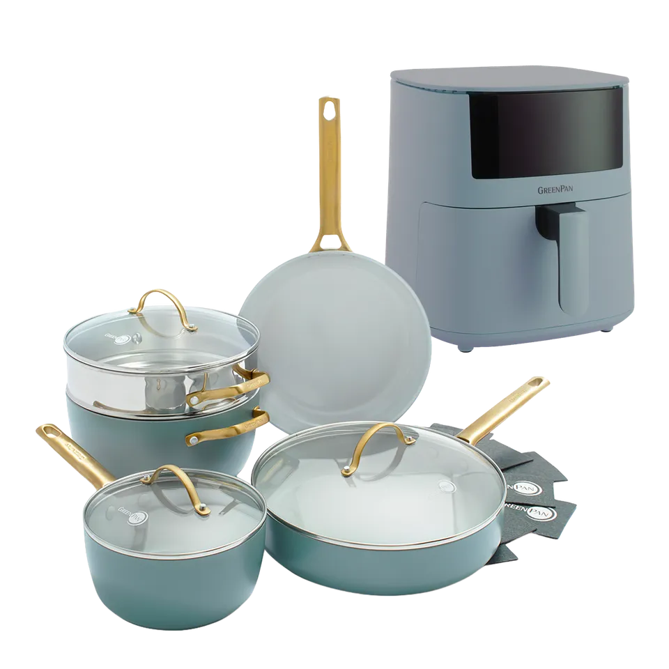 greenpan-padova-smokey-blue-ensemble-11-pi-ces-casseroles-aluminium-forg-inducti image 1