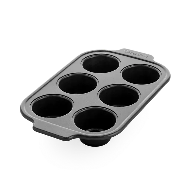 greenpan-bistro-moule-muffins-6-pcs-acier-aluminis-antiadh-sif-sans-pfas image 1