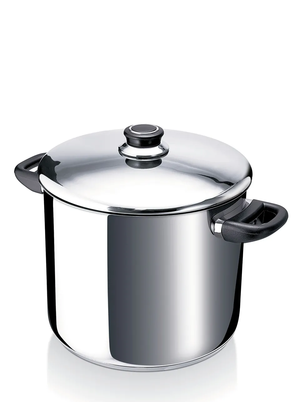 beka-polo-12033254-marmite-avec-couvercle-en-acier-inoxydable-24-cm-9-litres-fon image 1