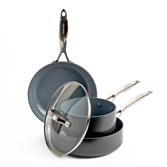 greenpan-valencia-pro-ensemble-4-pi-ces-aluminium-anodis-avec-fond-magneto-induc image 1
