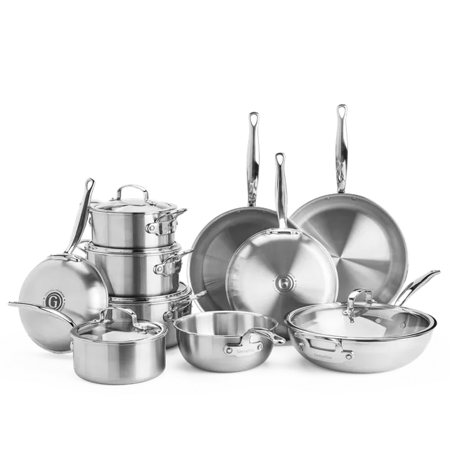 greenpan-premiere-pro-set-de-cuisine-17-pi-ces-inox-5-couches-favori-de-glenn-vi image 1