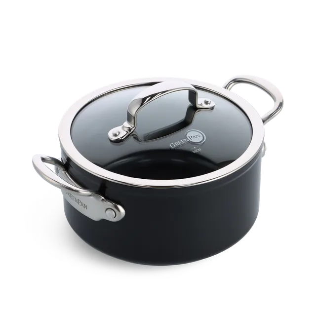 greenpan-barcelona-pro-marmite-avec-couvercle-20-cm-technologie-balancepro-c-ram image 1