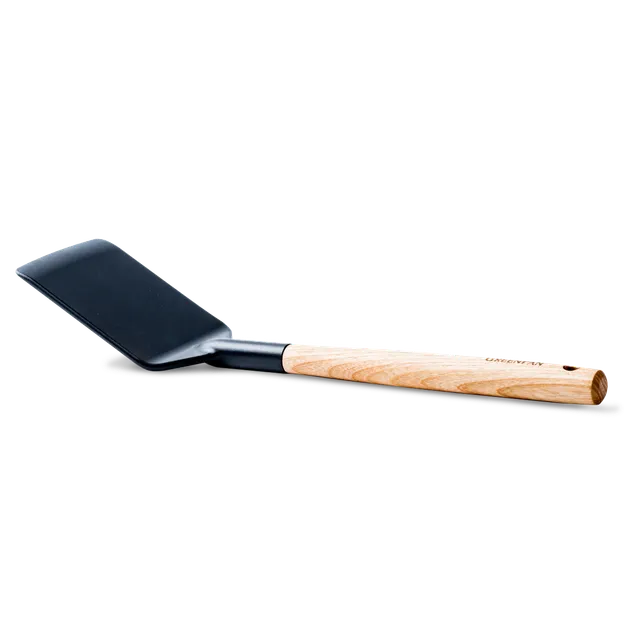 greenpan-mayflower-spatule-de-cuisson-nylon-et-manche-en-bois-de-fr-ne image 1