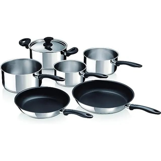 beka-int-gral-13687284-lot-6-pi-ces-inox-2-casseroles-faitout-couvercle-2-po-les image 1