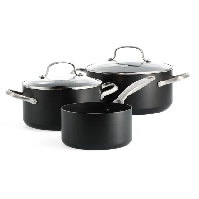greenpan-copenhagen-ensemble-de-6-pi-ces-aluminium-tremp-poign-es-inox-mat-compa image 1