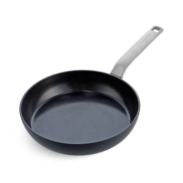 greenpan-evolution-black-po-le-24-cm-avec-manche-amovible-en-acier-inoxydable image 1