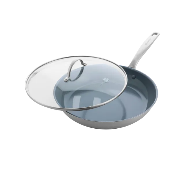 greenpan-treviso-po-le-frire-30-cm-en-acier-inoxydable-rev-tement-c-ramique-ther image 1
