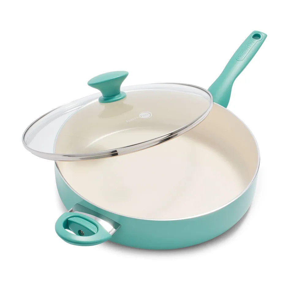greenpan-rio-sauteuse-jumbo-30-cm-4-8-l-avec-couvercle-en-verre-antiadh-sive-c-r image 1