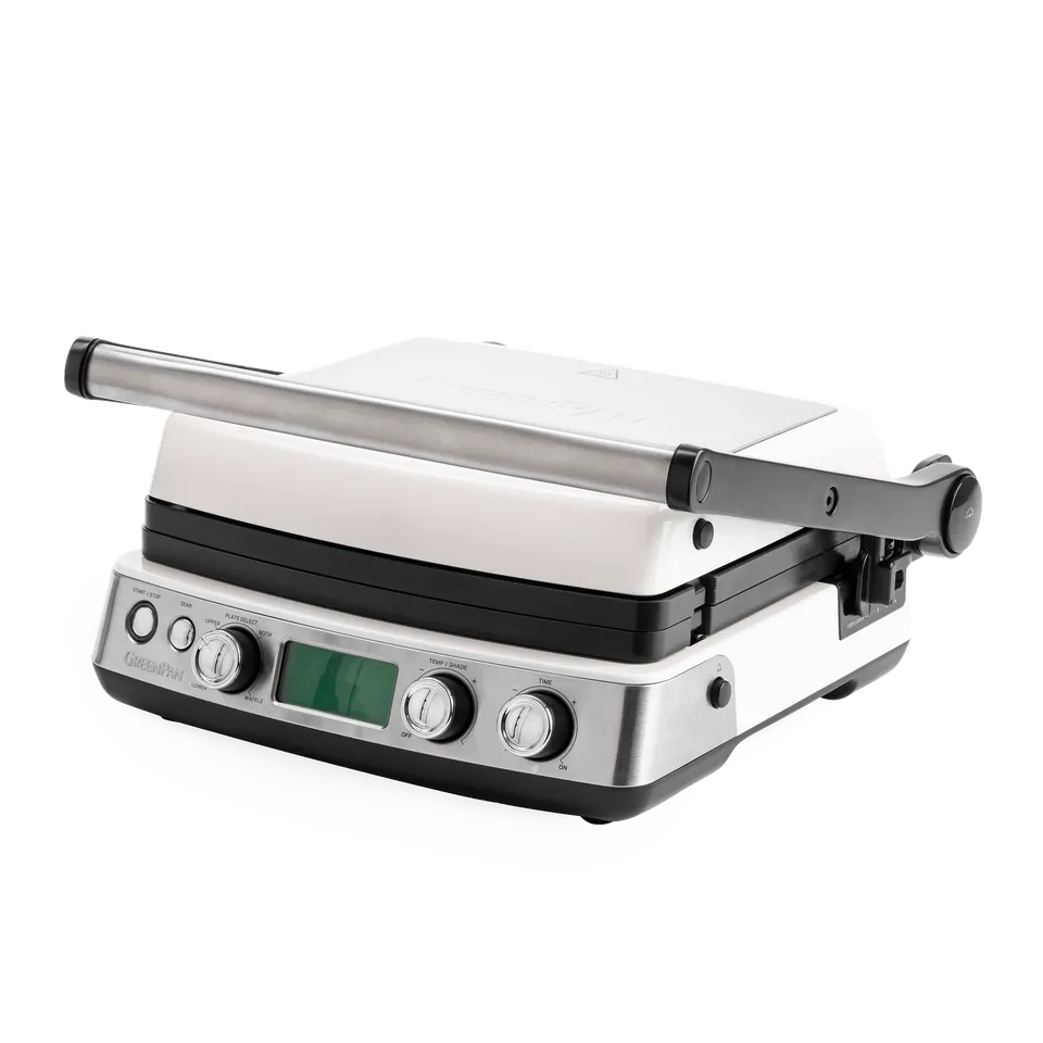 greenpan-contact-grill-cream-grill-de-contact-7-en-1-plaques-amovibles-lavables image 1