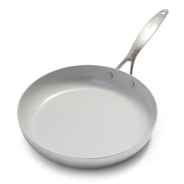greenpan-venice-pro-po-le-frire-28-cm-tri-ply-acier-inoxydable-c-ramique-antiadh image 1