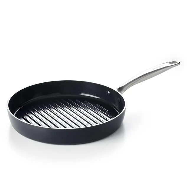 greenpan-lima-midnight-po-le-griller-ronde-28-cm-aluminium-anodis-dur-scratch-gu image 1