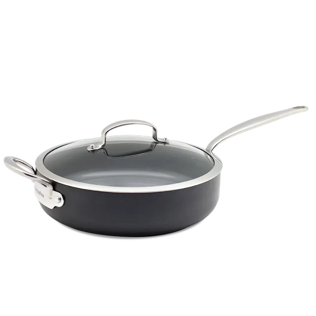 greenpan-barcelona-sauteuse-avec-couvercle-en-aluminium-ultra-pais-avec-inductio image 1