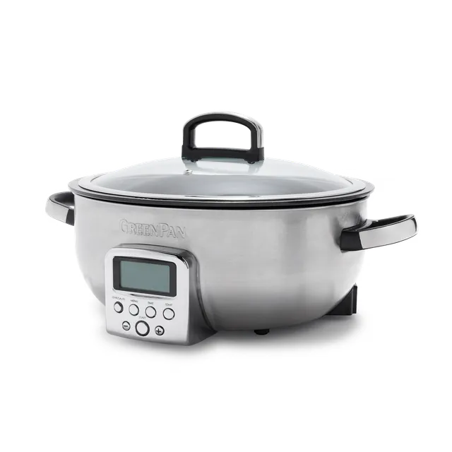 greenpan-omnicooker-stainless-steel-robot-cuiseur-tout-en-un-5-6-l-rev-tement-an image 1
