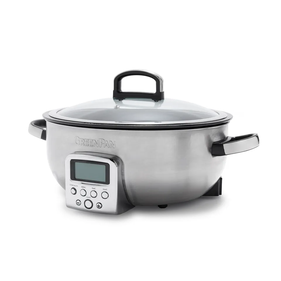 greenpan-omnicooker-stainless-steel-robot-cuiseur-tout-en-un-5-6-l-rev-tement-an image 1