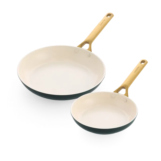 greenpan-padova-reserve-pine-green-set-de-2-po-les-20-26-cm-en-aluminium-tremp-f image 1