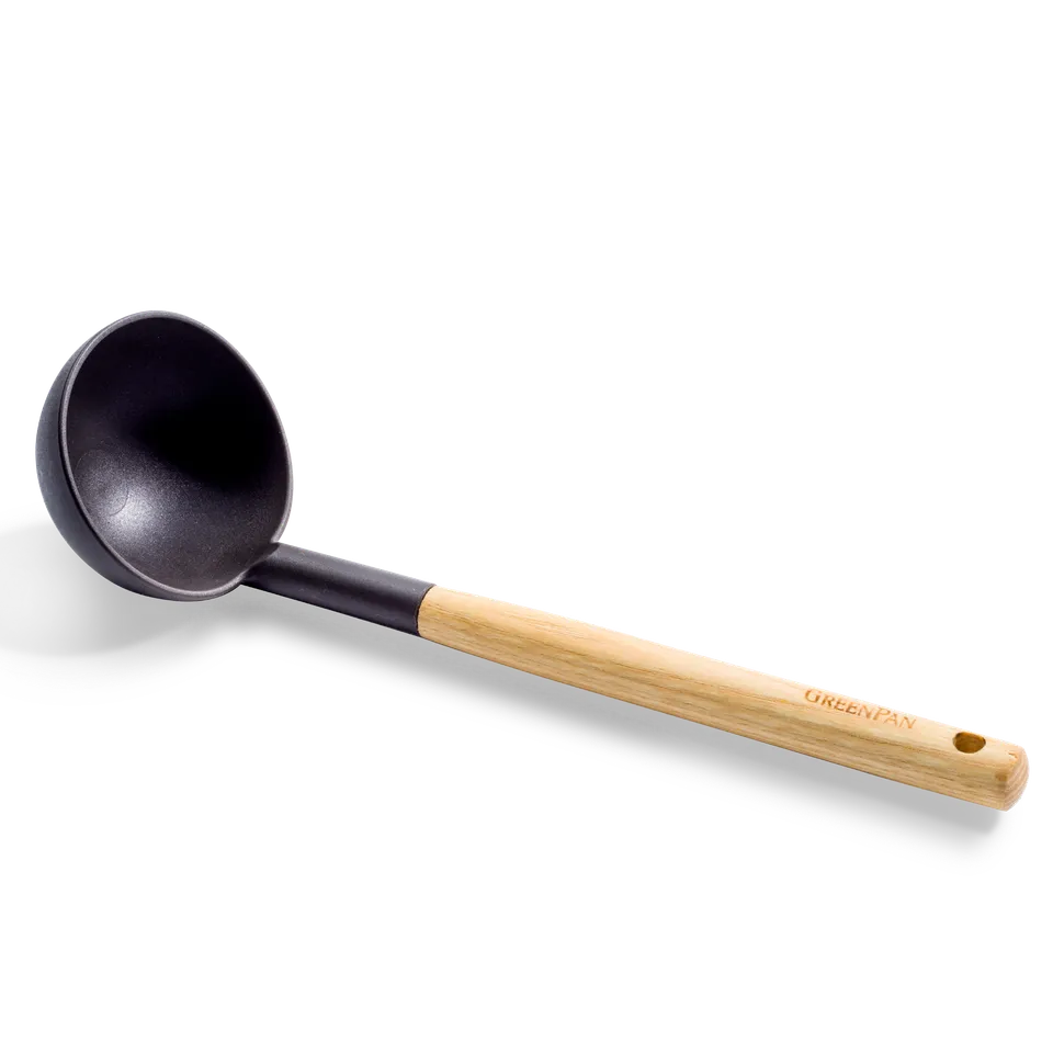 greenpan-mayflower-louche-en-nylon-avec-10-fibre-de-verre-et-manche-en-bois-de-f image 1