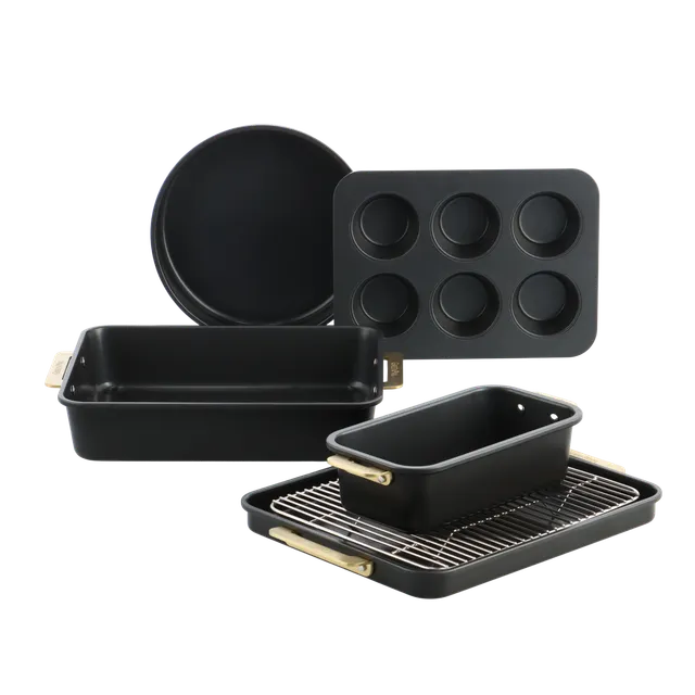 greenpan-padova-reserve-black-set-de-6-moules-acier-aluminis-pais-c-ramique-sans image 1