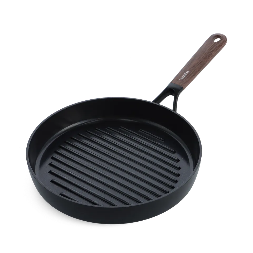 greenpan-eco-smartshape-gril-dark-wood-28-cm-poign-e-amovible-recyclable-emballa image 1
