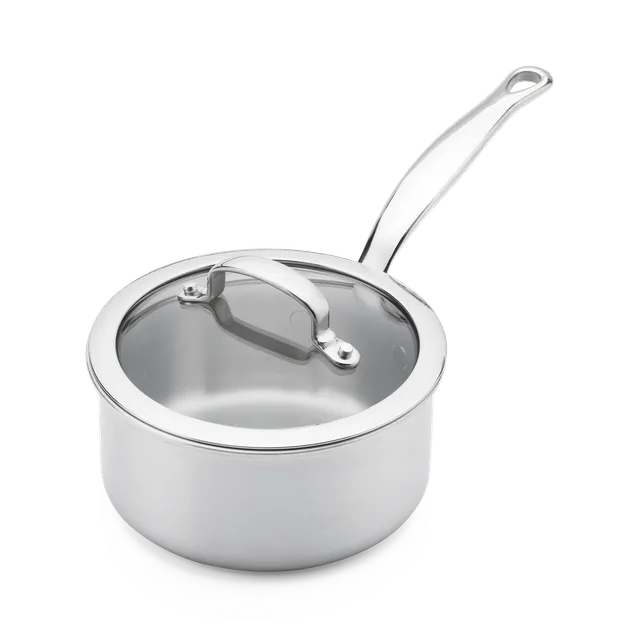greenpan-premiere-pro-casserole-16-cm-inox-5-couches-compatible-induction-favori image 1
