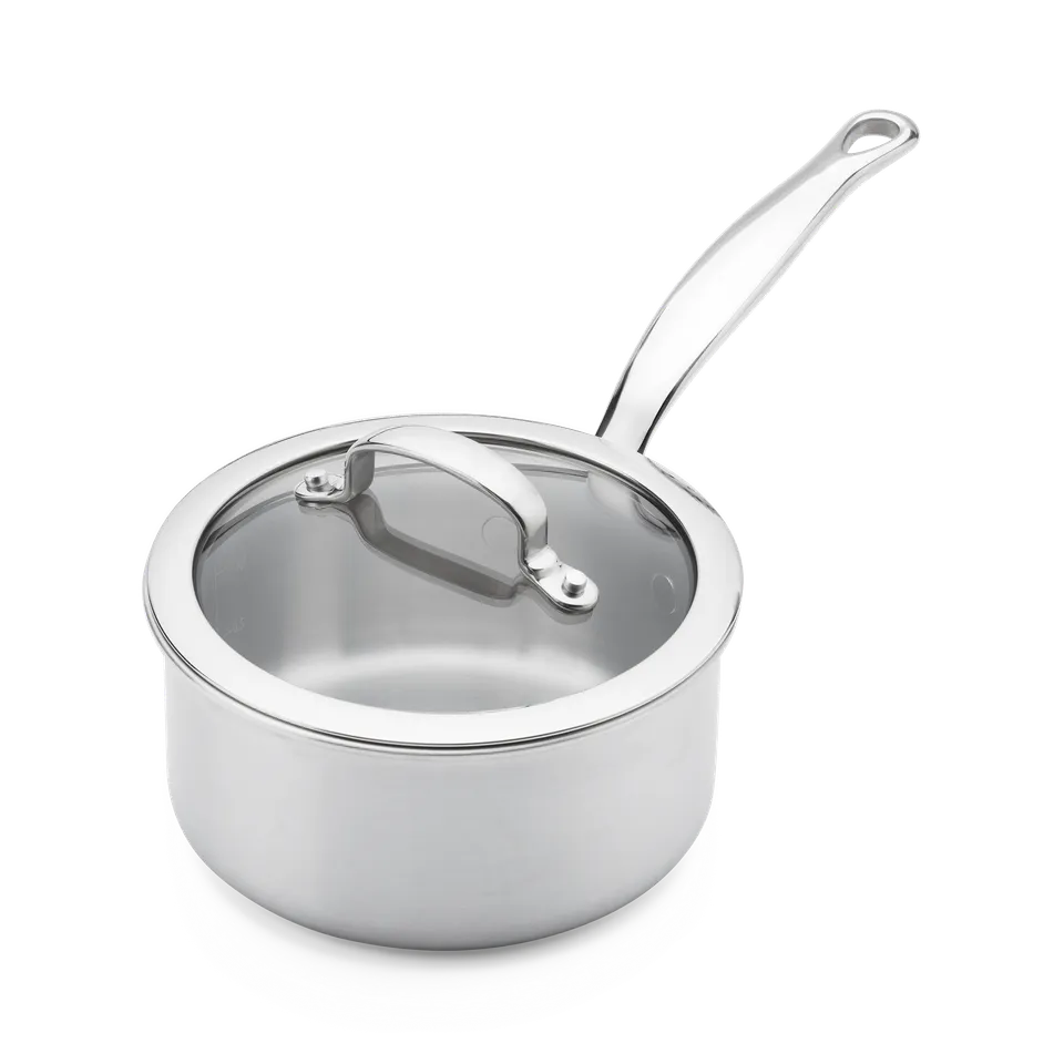 greenpan-premiere-pro-casserole-16-cm-inox-5-couches-compatible-induction-favori image 1