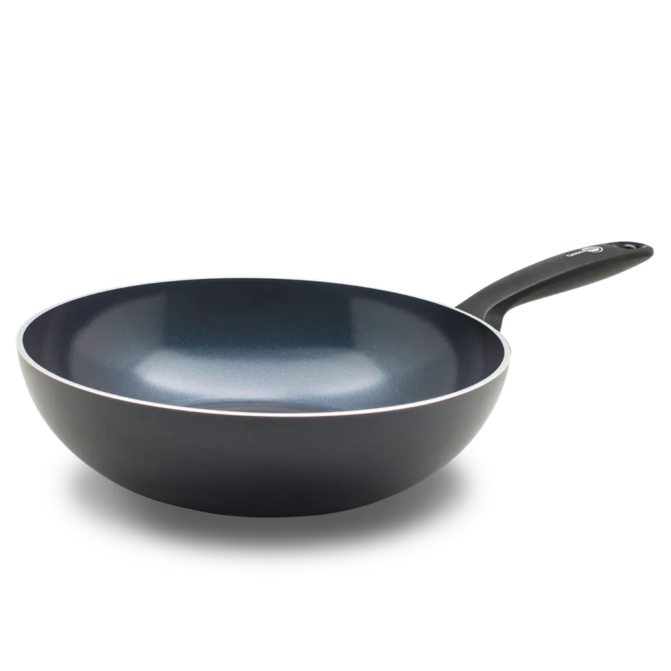 greenpan-torino-wok-28-cm-bords-droits-surface-de-cuisson-25-antiadh-sif-sans-pf image 1