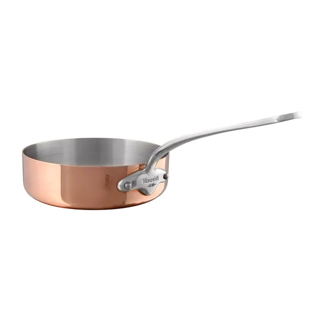 mauviel1830-m-h-ritage-150s-611124-plat-sauter-cuivre-24-cm-int-rieur-inox-montu image 1