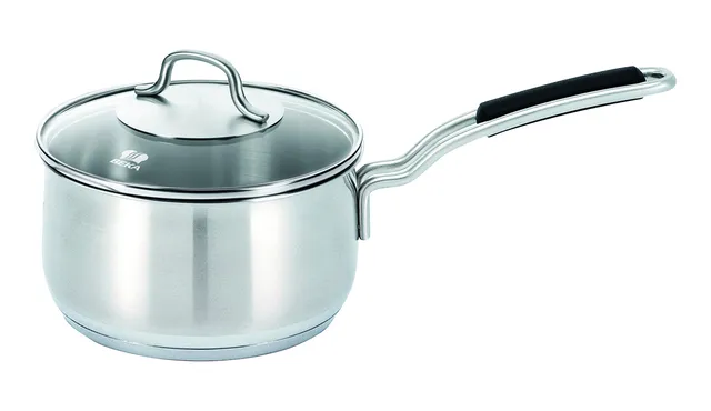 beka-royal-casserole-professionnelle-inox-18-cm-avec-couvercle-en-verre-2-4-l image 1