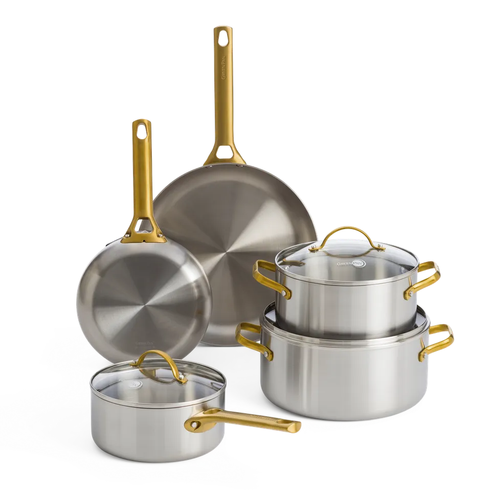 greenpan-padova-reserve-set-8-pi-ces-casseroles-inox-triple-couche-55-acier-recy image 1