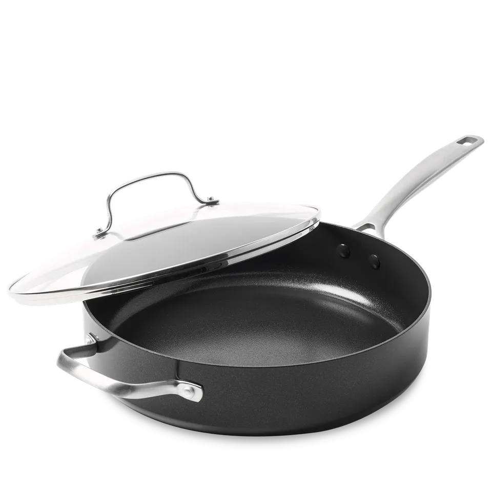 greenpan-copenhagen-sauteuse-28-cm-avec-couvercle-aluminium-tremp-rev-tement-dia image 1