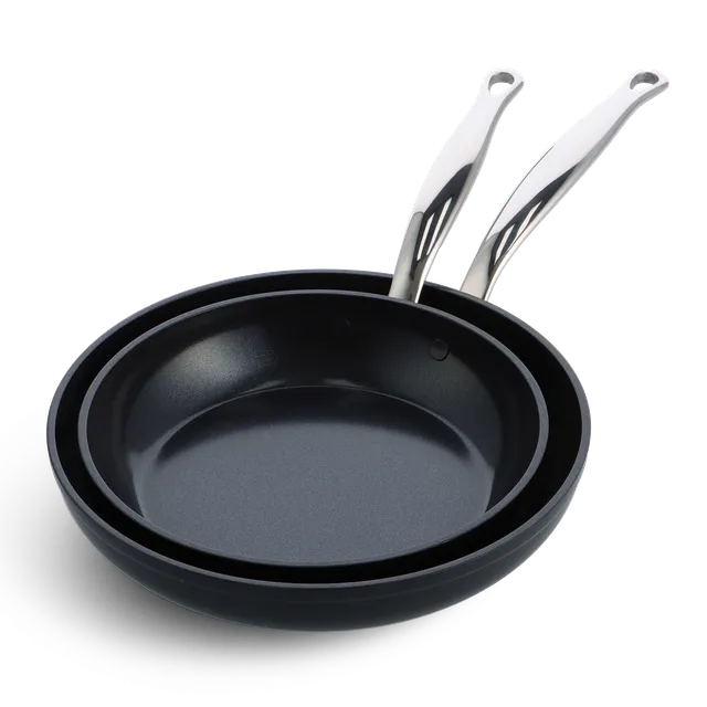 greenpan-barcelona-pro-set-2-pi-ces-po-les-24-28-cm-antiadh-sives-c-ramique-sans image 1