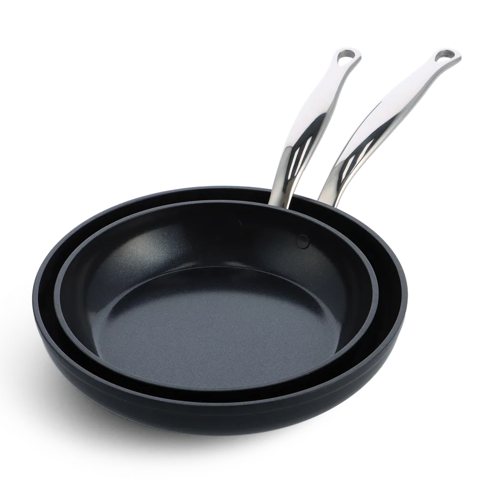 greenpan-barcelona-pro-set-2-pi-ces-po-les-24-28-cm-antiadh-sives-c-ramique-sans image 1