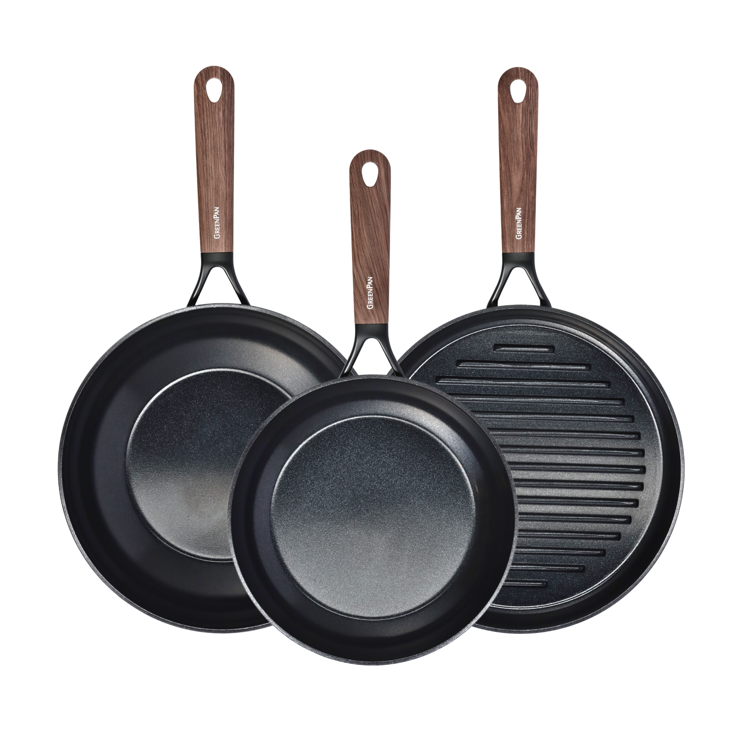 greenpan-eco-smartshape-set-3-pi-ces-dark-wood-casseroles-empilables-induction-a image 1