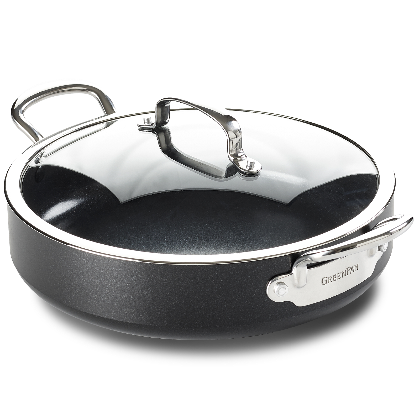 greenpan-barcelona-sauteuse-avec-couvercle-28-cm-aluminium-pais-induction-magnet image 1