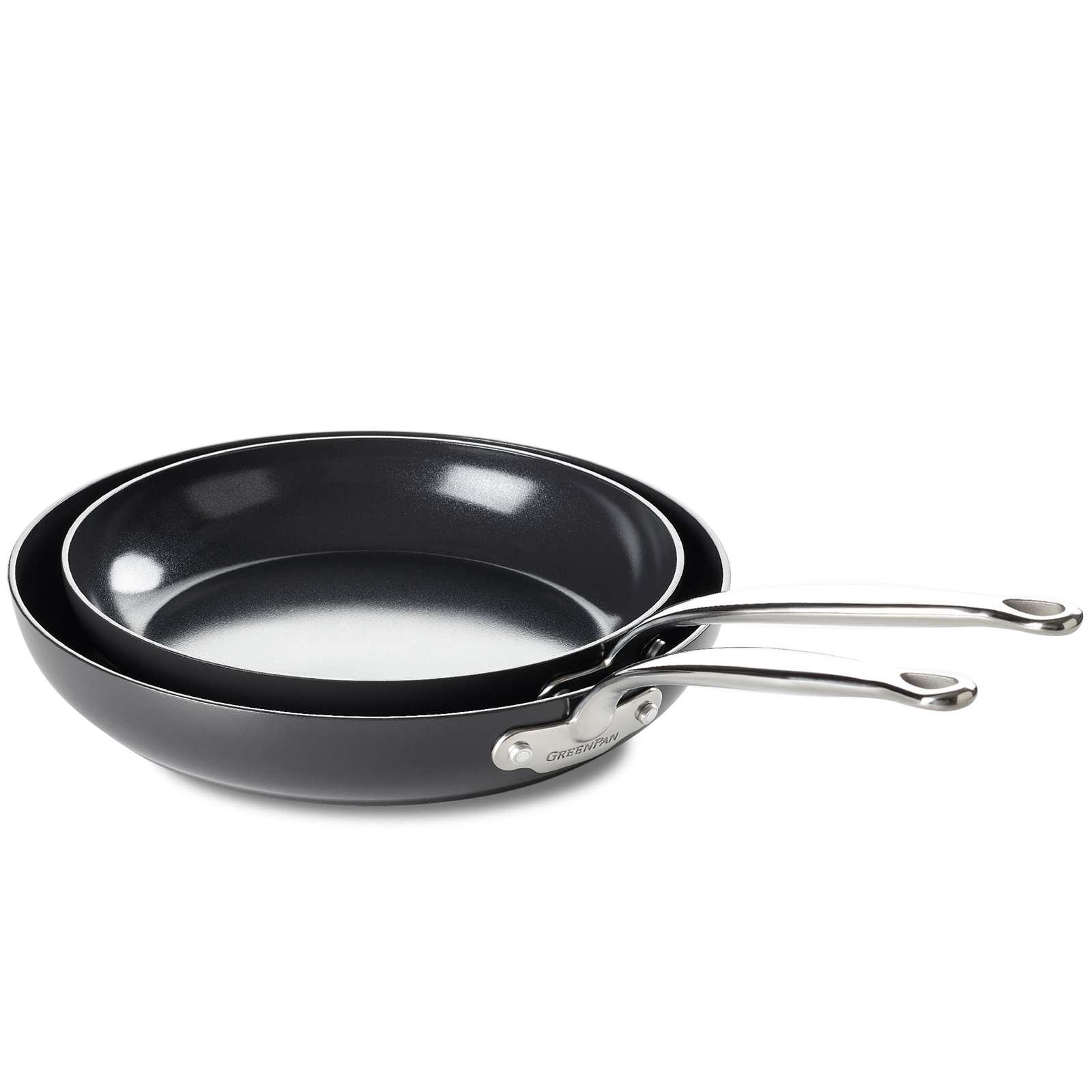greenpan-barcelona-set-de-po-les-frire-2-pi-ces-24-28-cm-aluminium-pais-et-induc image 1