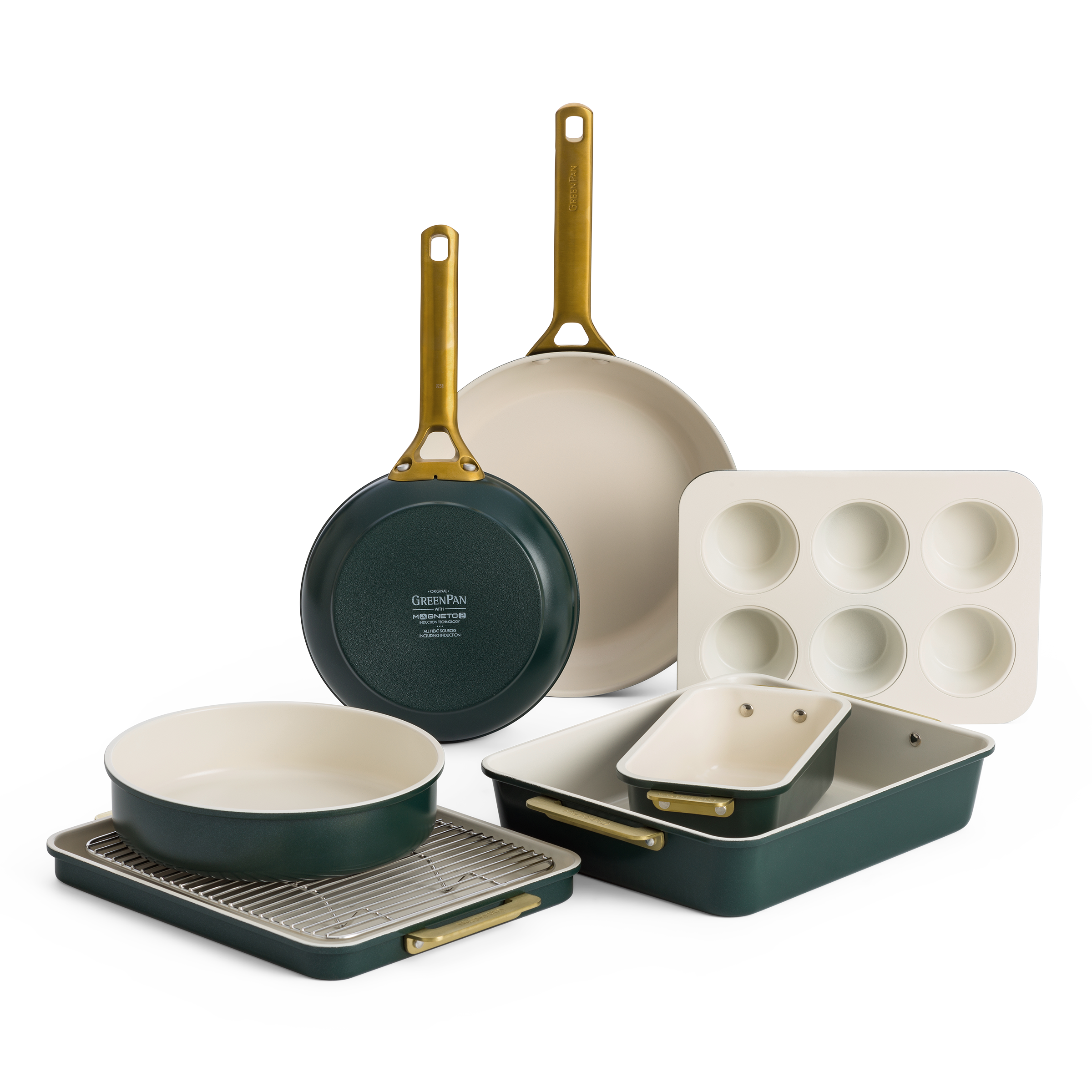 greenpan-padova-reserve-ensemble-de-8-pi-ces-pine-green-rev-tement-c-ramique-san image 1