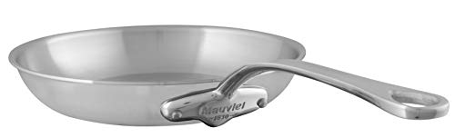 mauviel-m-urban-3-po-le-inox-bross-501330-30-cm-po-le-ronde-inox-avec-monture-fo image 2