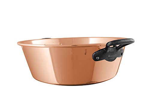 mauviel-m-passion-bassine-confiture-en-cuivre-40-cm-monture-fonte-finition-lisse image 2