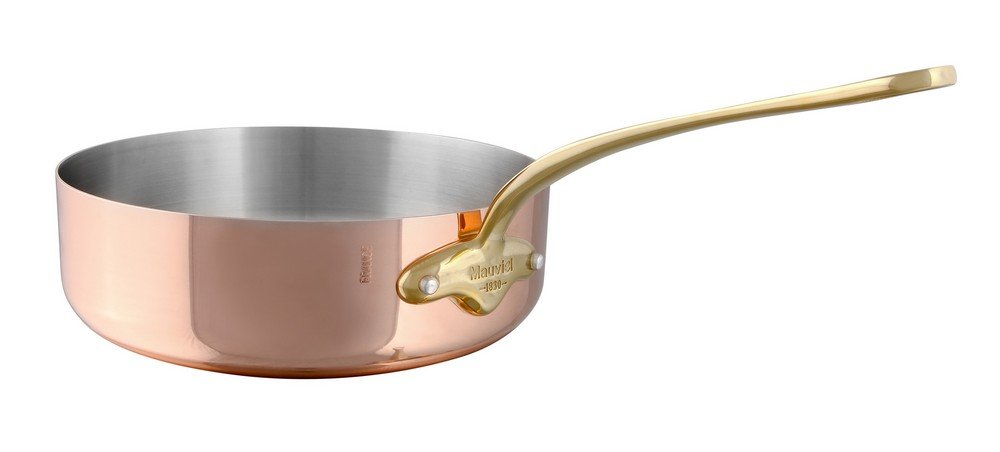 mauviel-1830-m-h-ritage-150b-672320-plat-sauter-cuivre-int-rieur-inox-1-5-mm image 1