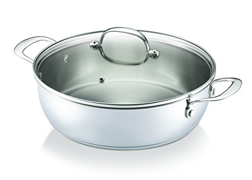 beka-13514284-sauteuse-acier-inoxydable-18-10-28-cm-4-7-l-2-anses-couvercle-en-v image 4